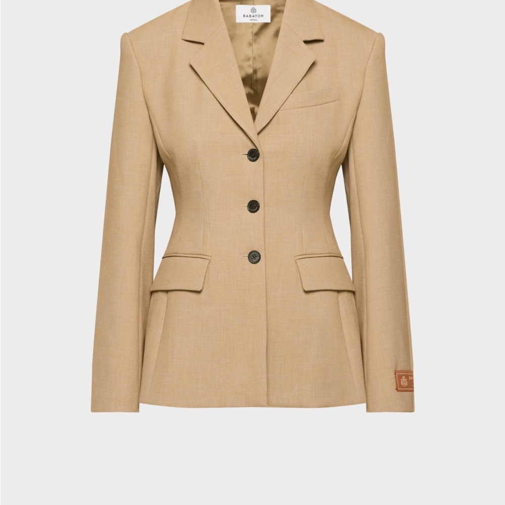 Aritzia Tan Blazer